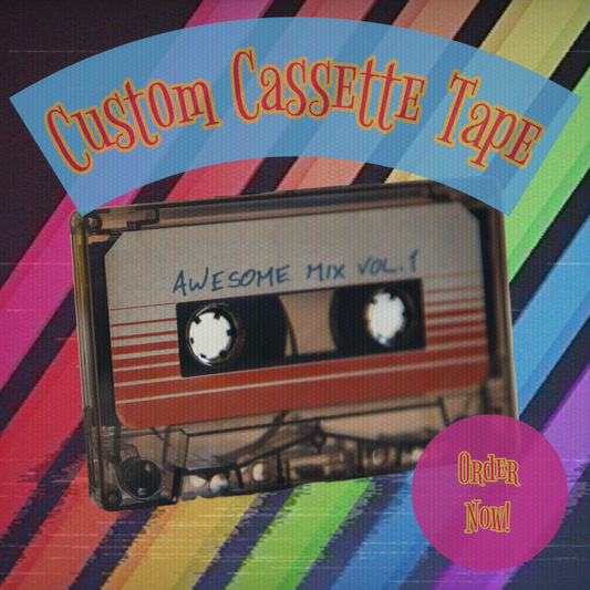 Custom Cassette Mixtape (Personalized Gift)